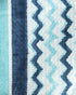 Zig-Zag Hand Block Print Waffle Cotton Towel (TWL02)